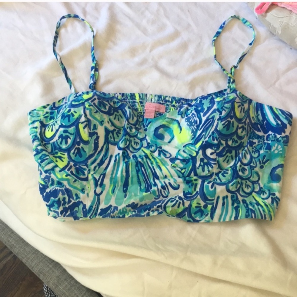 FLASH SALE!!! Lily Pulitzer crop top brand new